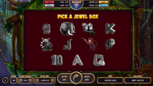 Pick'em Bonus to reveal frozen symbol