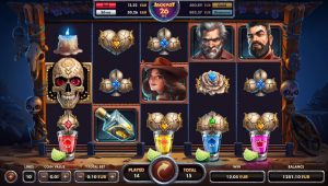 Collect all 5 Shots to run Tequila Bonus