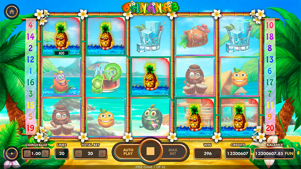 45 Free Spins