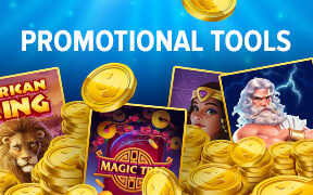 Promo tools — the game will never get cools