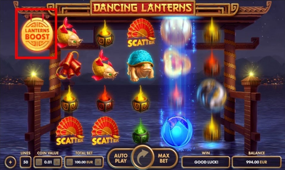Dancing Lanterns Boost